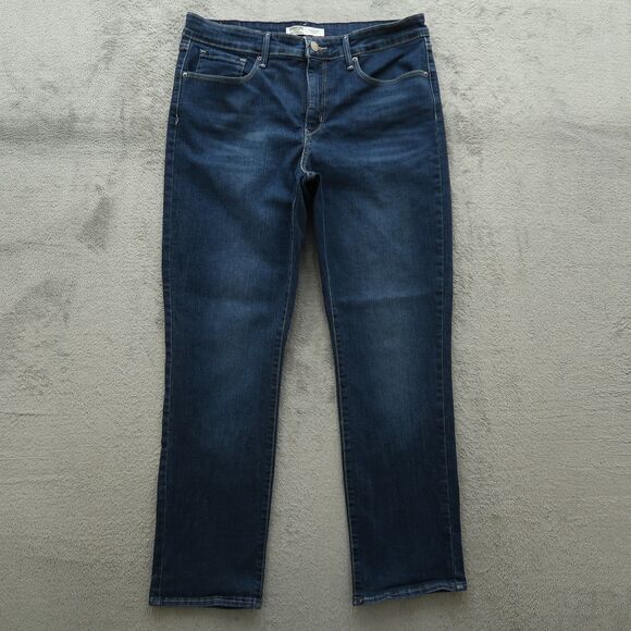 Levi's Signature Gold Jeans Women's 12S High-Rise Shaping Straight 28" Inseam - Picture 1 of 16